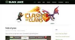 Desktop Screenshot of blackjuiceclan.com